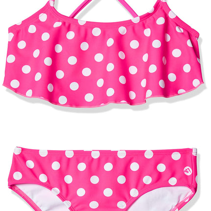 Kanu Surf Girls' Karlie Flounce Bikini Beach Sport