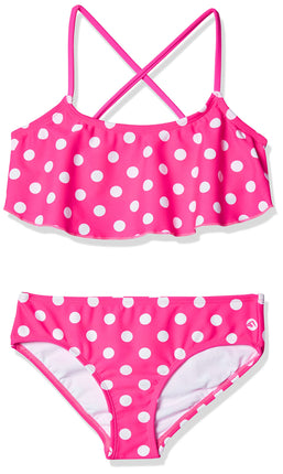 Kanu Surf Girls' Karlie Flounce Bikini Beach Sport