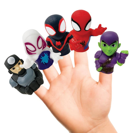 Spidey and His Amazing Friends 5 Piece Finger Pupp