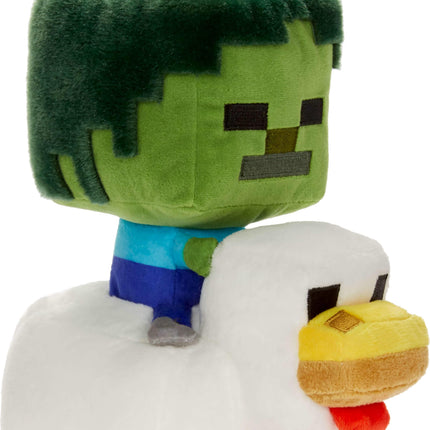 Minecraft 8 Inch Zombie Chicken Jockey Plush