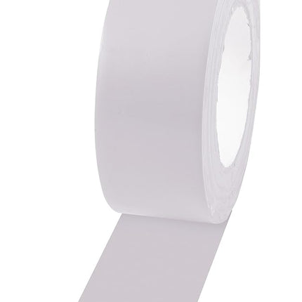 Champion Sports Vinyl Tape, 2” Wide x 36 Yards Long, White - Durable Floor Marking Tape - Schools, Gyms, Restaurants
