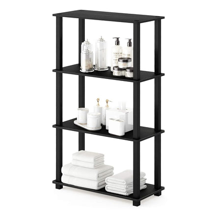 Furinno TURN-S-TUBE 4-Tier Tool-Free Corner Open S
