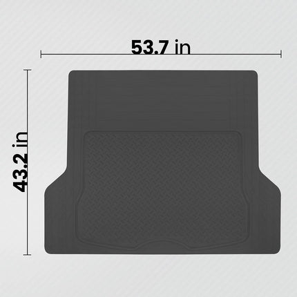 BDK Auto MT-785-BK: Cargo Mat 1Pc/54X43.5 Black