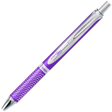 Pentel EnerGel Alloy RT Premium Gel Ink Pen, (0.7mm), Barrel, Black Ink, 1 Pack (BL407ABPA)