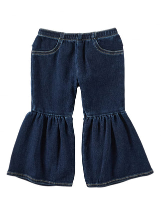 Wrangler Lacey Baby Girl and Toddler Ruffle Leg Fl