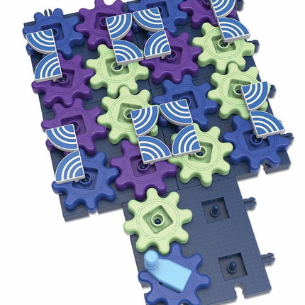 Learning Resources Glowing PatternGears, STEM Construction Gears Toy, Building Set for ages 4+