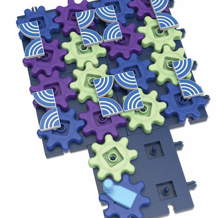 Learning Resources Glowing PatternGears, STEM Construction Gears Toy, Building Set for ages 4+