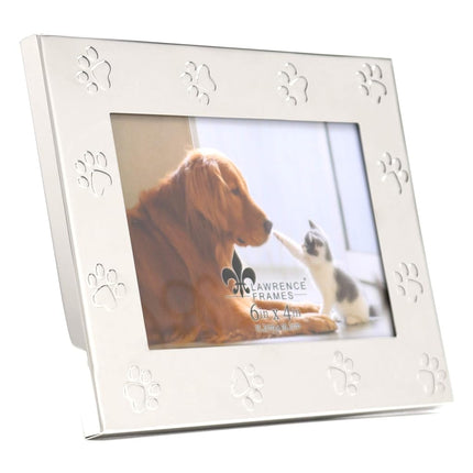 Lawrence Frames - 567064 Classic Bead Picture Frame, 6x4, Silver
