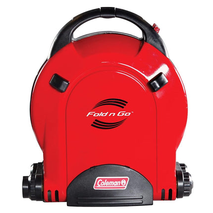 Estufa de propano Coleman Fold 'N Go de 2 quemadores, quemadores dobles ajustables con salida de 20 000 BTU, encendido InstaStart