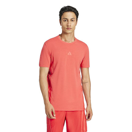 adidas Mens Designed for Training 3-Stripes T-Shir