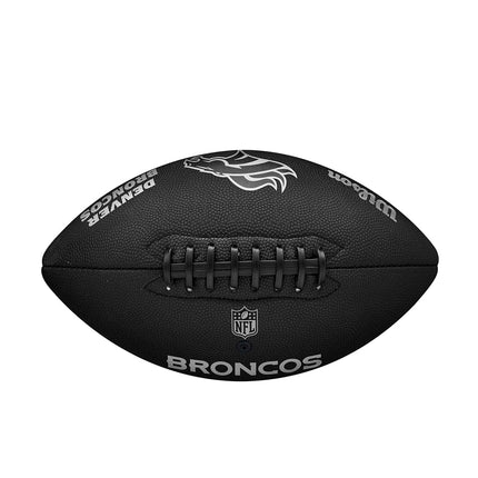WILSON NFL Team Metallic Premiere Football - Official Size, Denver Broncos