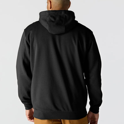 Carhartt Men's Loose Fit Midweight Logo Sleeve Graphic Sweatshirt, Black, L