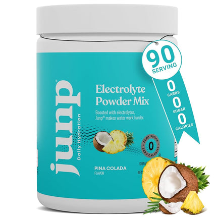 JUNP Hydration Electrolyte Powder (90 Servings, Pi