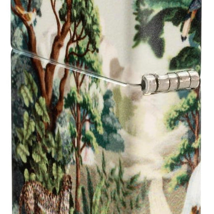 Zippo Jungle Storm Lighter, Colorful Printing, Refillable, Windproof Design, Gift Box, Made in USA, Color 540°