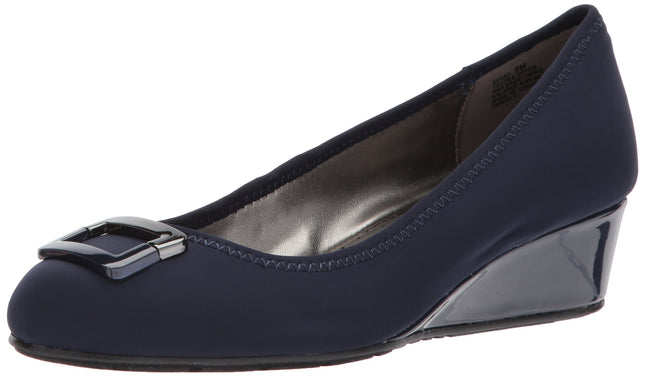 Bandolino Women's Tad Pump, Navy Lycra, 6 UK