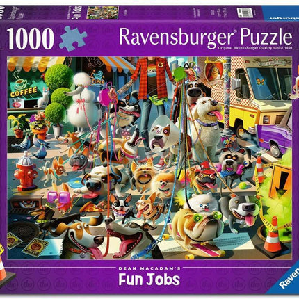 Ravensburger The Dog Walker 1000 Piece Jigsaw Puzz
