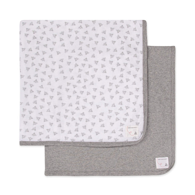 Burt's Bees Baby Set of 2 Bee Essentials 1 Ply Bla