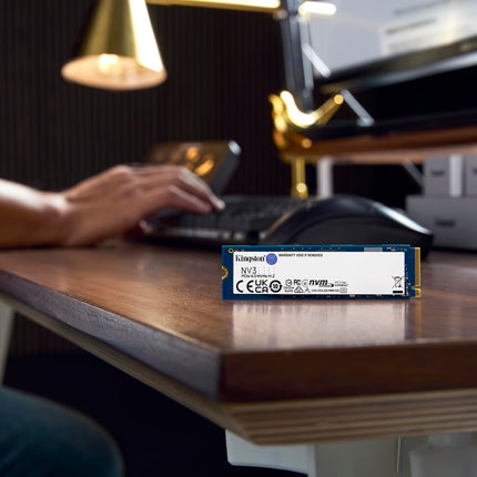 Kingston NV3 NVMe PCIe 4.0 Internal SSD 500GB M.2 2280-SNV3S/500G