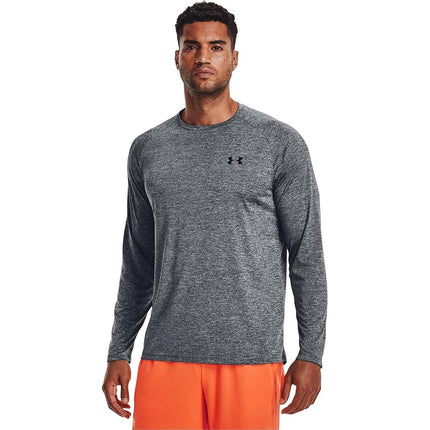 Under Armour Men's Ua Tech 2.0 Ls T Shirt, Pitch Gray Black, XXL EU