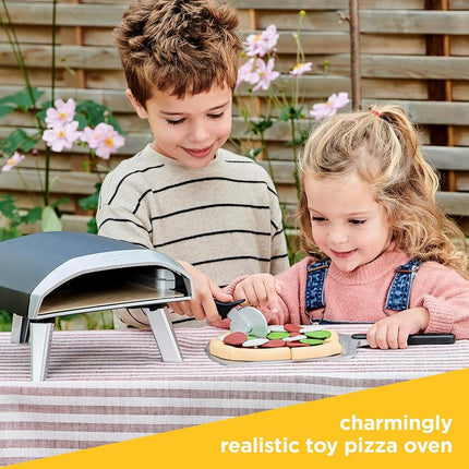 Casdon Ooni Koda Pizza Oven Toy Pizza Oven for Children Aged 3+ Features Real Flame Effect Light