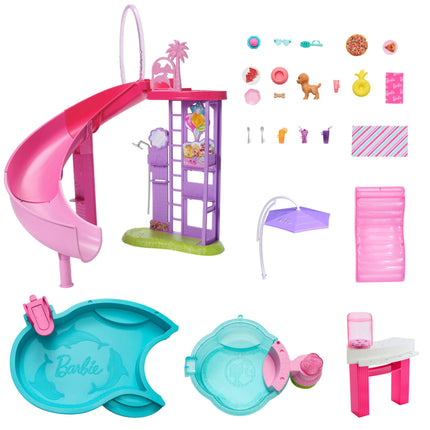 Barbie Dream Pool Playset and Themed Accessories
