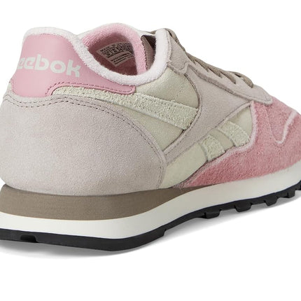 Reebok Unisex-Adult Classic Leather V1 Sneaker, Sand/Hazy Grey/Dusty Rose, 3.5 UK