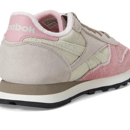 Reebok Unisex-Adult Classic Leather V1 Sneaker, Sand/Hazy Grey/Dusty Rose, 10 Women/8.5 Men