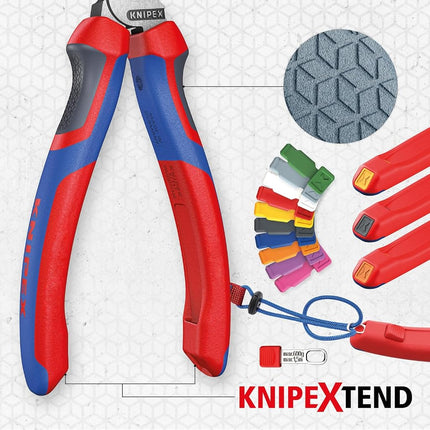 KNIPEX Tools 95 12 160 StepCut Cable Shears, Comfort Grip 6.25-Inch