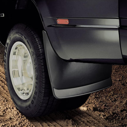Husky Liners Mud Guards | Dually Rear Mud Guards - Black | 57871 | Fits 2015-2019 Chevrolet Silverado/GMC Sierra 3500 HD w/Dual Rear Wheels 2 Pcs