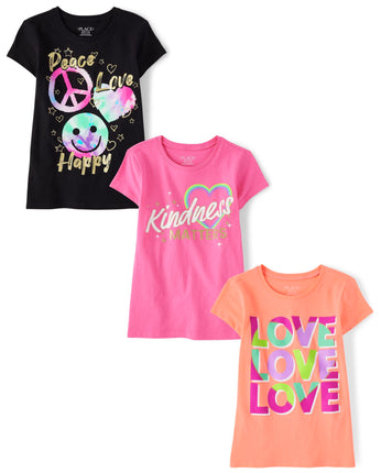 The Children's Place Girls' Kindness, Love, Equali