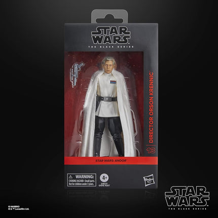 Star Wars The Black Series Director Orson Krennic, Andor Collectible 6 Inch Action Figure