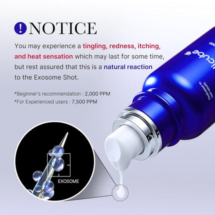 medicube Exosome Shot Zero 7,500 PPM Spicule Facial Serum