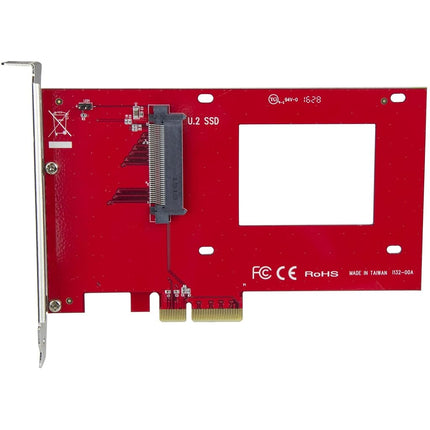 StarTech PEX4SFF8639 NVME PCIE ADAPTER - 2.5IN U.2 SSD SFF-8639 - X4 PCIE 3.0 IN - (Components > Add On Cards & Controllers)