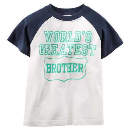 Carter's Baby Boys' Slogan Tee (Baby) - Greatest B