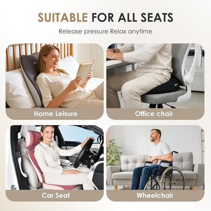 FLORICH Seat Cushion and Lumbar Support Pillow