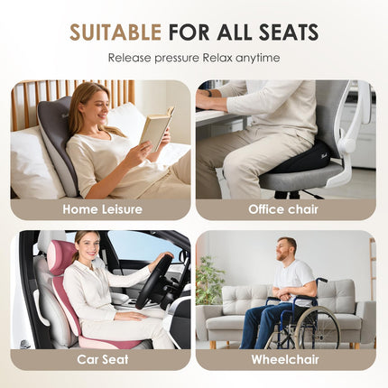 FLORICH Seat Cushion and Lumbar Support Pillow