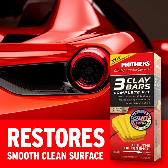 Mothers 3 Clay Bar Kit 240g | 07240
