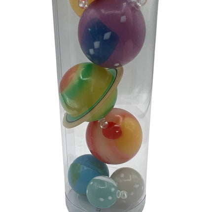 University Games 3-D Planets in a Tube Glow-in-the-Dark, Black