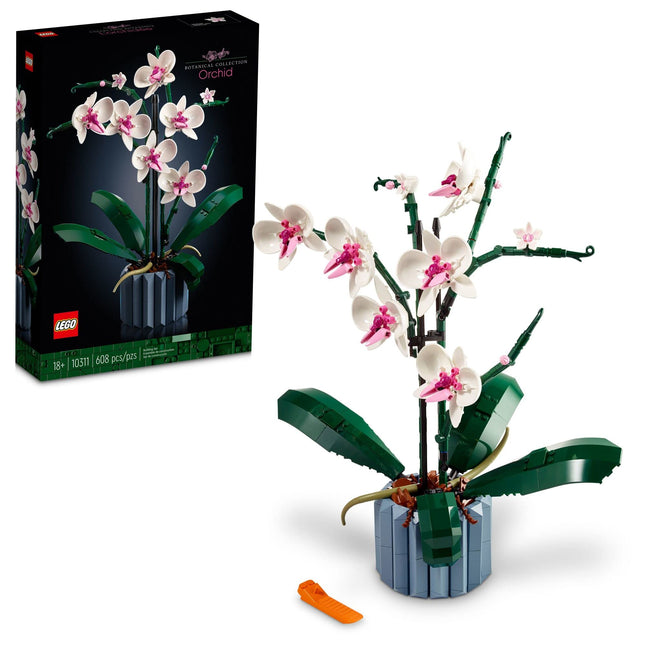 LEGO 10311 Orchid Plant Decoration Construction Ki