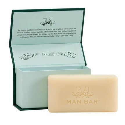 San Francisco Soap Company Hydrating Man Bar, Siberian Fir, 10 Ounce