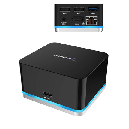 SABRENT 5 Port USB Type C Mini Continuum Docking S