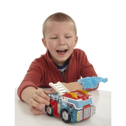 Transformers A2768 Playskool Heroes Figura de acción de Rescue Bot, Heatwave