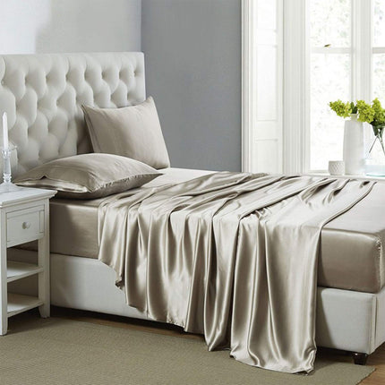 Lanest Housing Silk Satin Sheets - King Size Satin