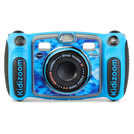 VTech Kidizoom Duo 5.0 Deluxe Digital Selfie Camera MP3 Player Headphones, Blue
