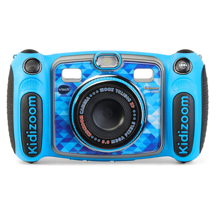 Cámara digital para selfies VTech Kidizoom Duo 5.0 Deluxe con reproductor MP3 y auriculares, azul