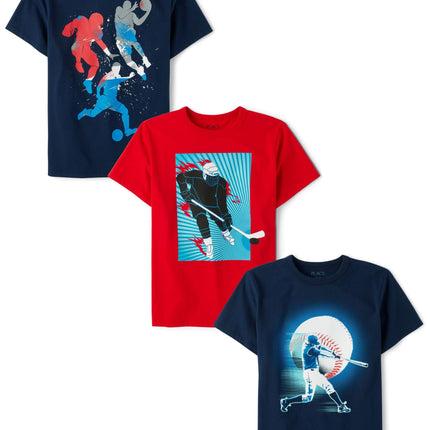 The Children's Place Baby Boys' Sports Short Sleev