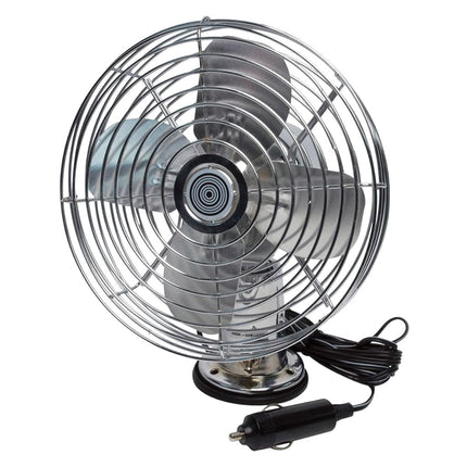 Ventilateur métallique robuste 12V Roadpro C3208, 6 pouces