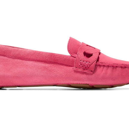 Cole Haan Women's Evelyn Chain Driver Driving Style Loafer, Camelia Rose Sde, 4 UK