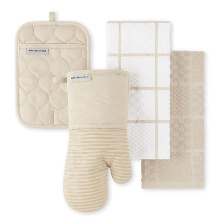 KITCHENAID Quilted Cotton Terry Cloth Oven Mitt, P