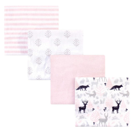 Hudson Baby Unisex Baby Cotton Flannel Receiving B
